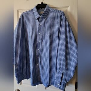 Van Heusen Blue Casual Button Down Shirt